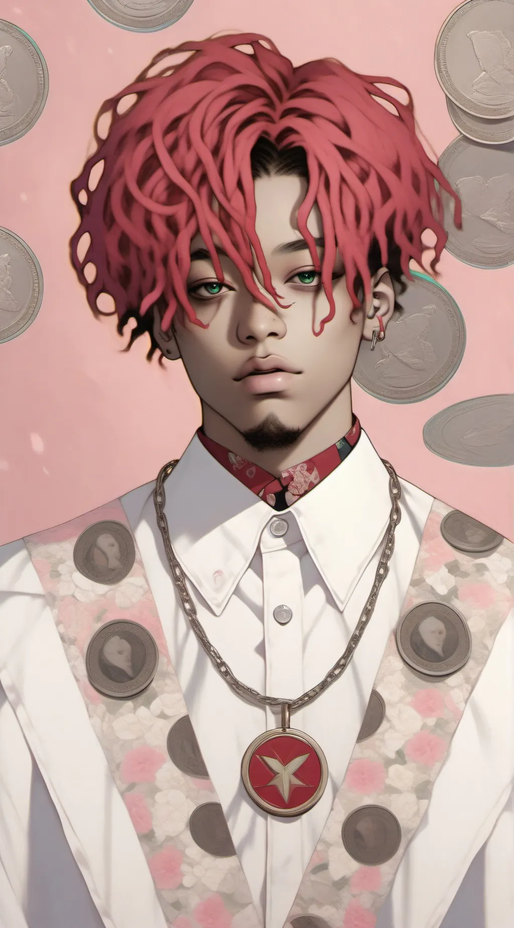 ai character: xxxtantacion ✌🏿 background