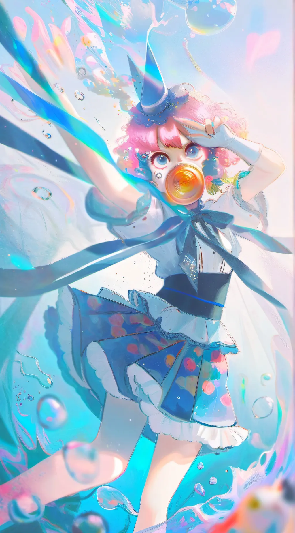 ai character: you x catnap background