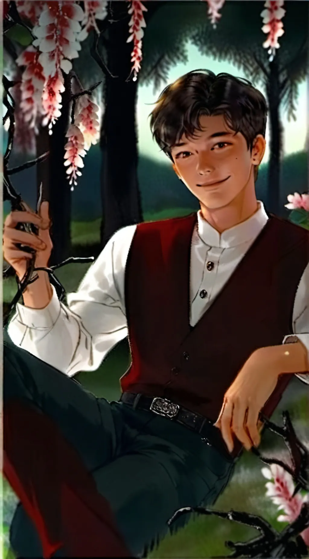 ai character: John  background