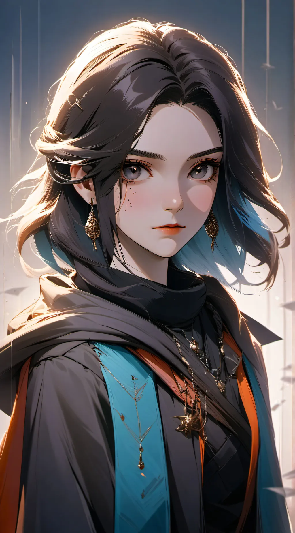 ai character: Fade #valorant background