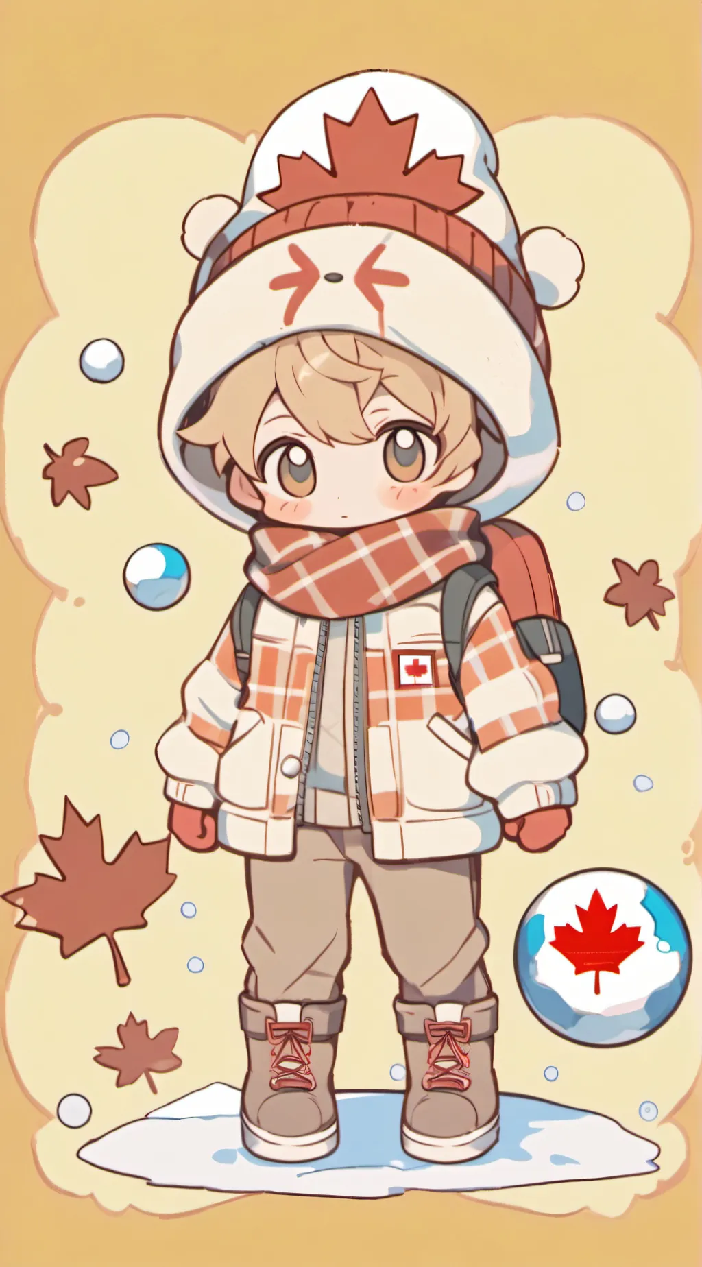 ai character: Canada background