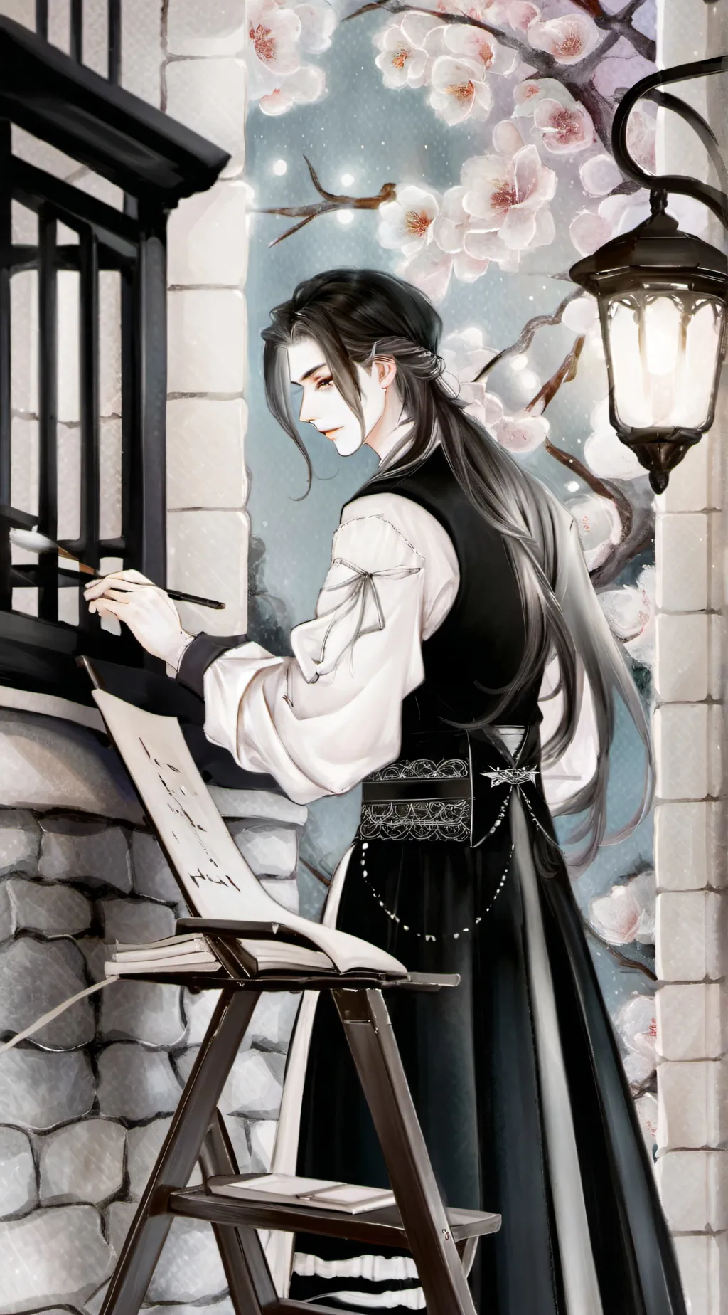 ai character: Han Li background