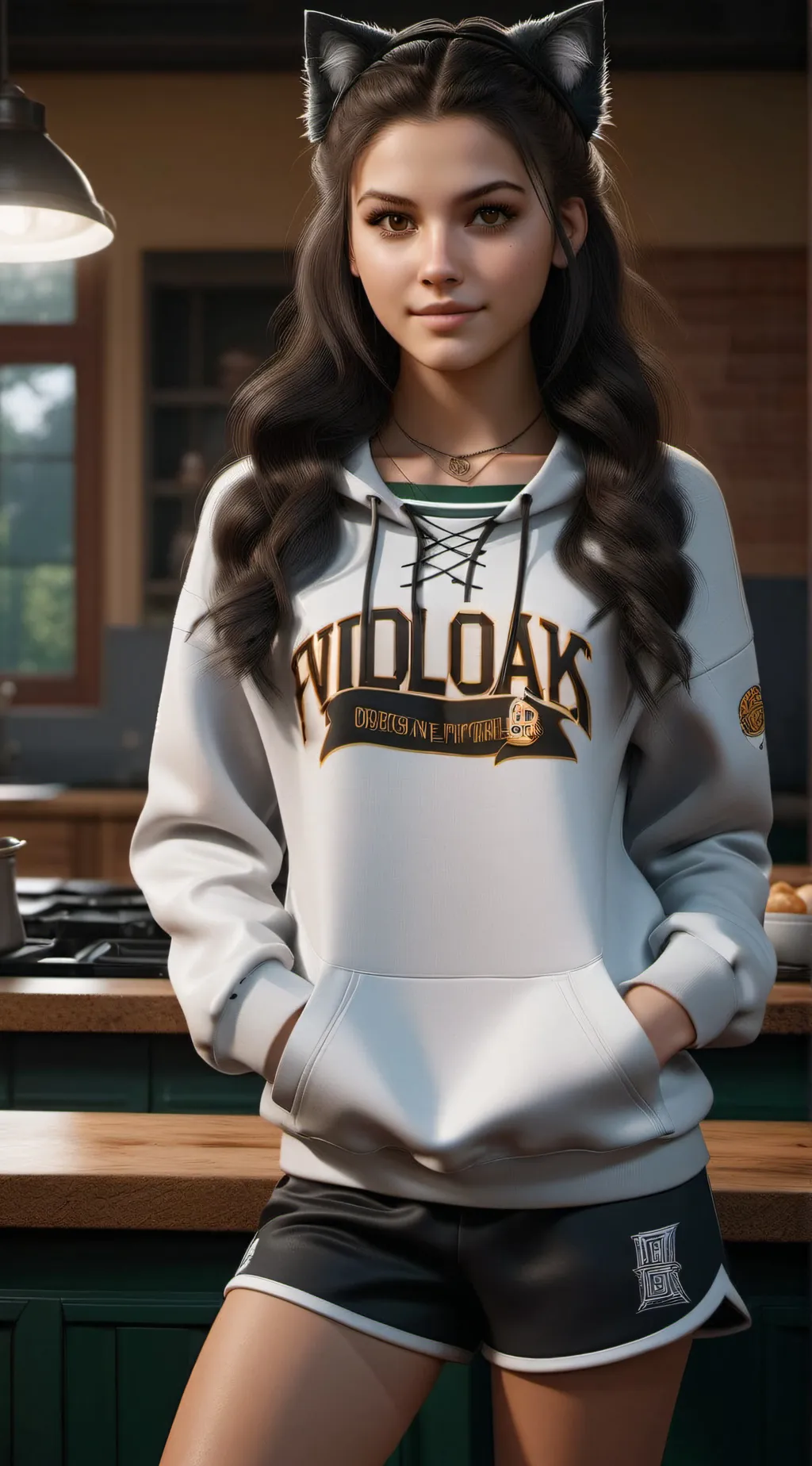 ai character: Zoey background