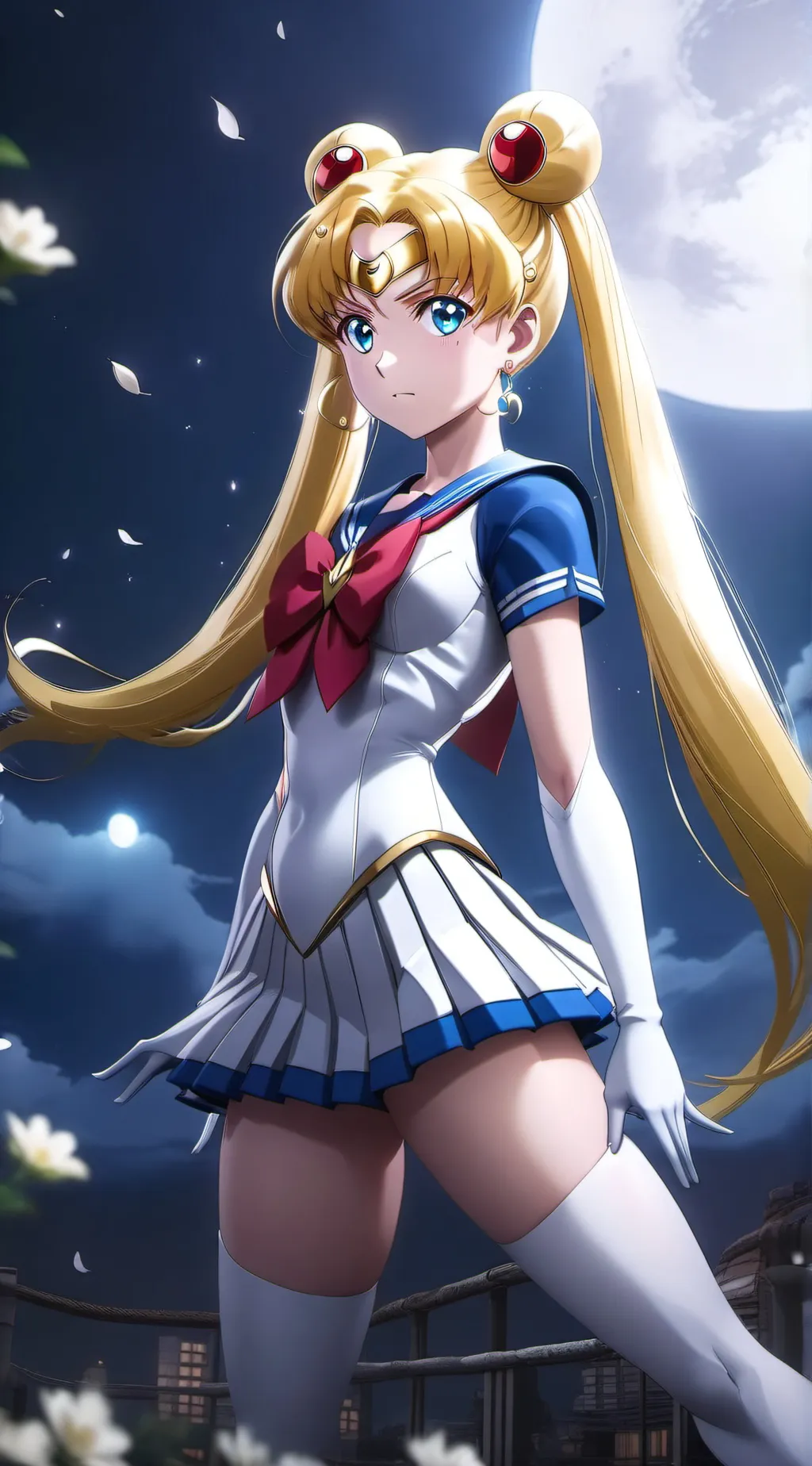 ai character: 🌙Sailor Moon🌙 background