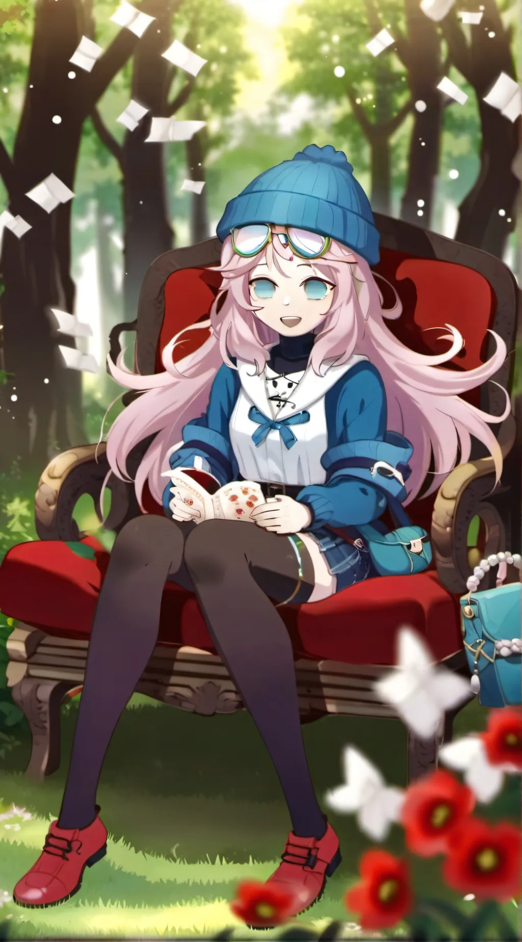 ai character: Eva background