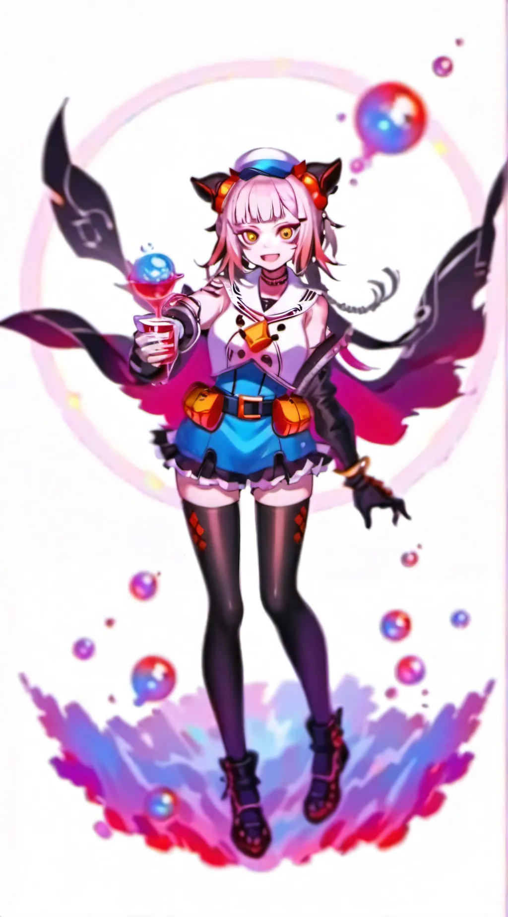ai character: Izzy background