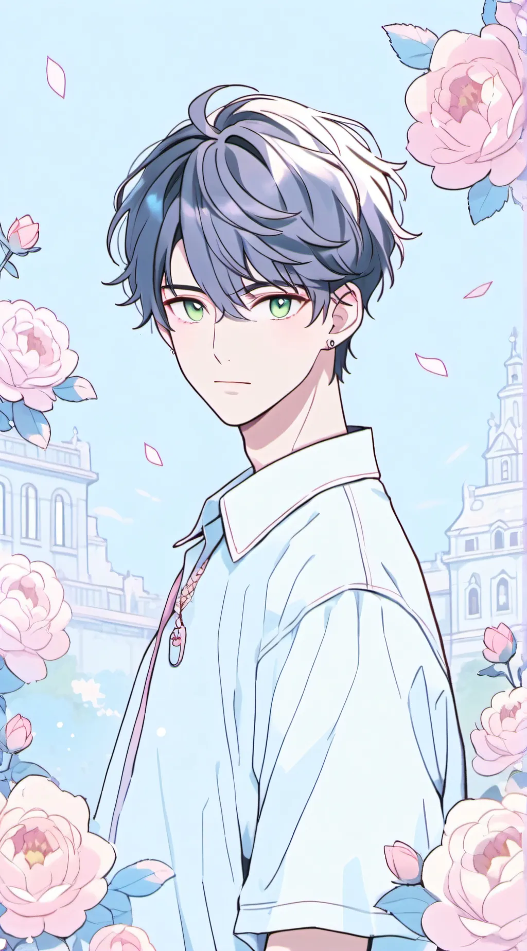 ai character: Exi  background