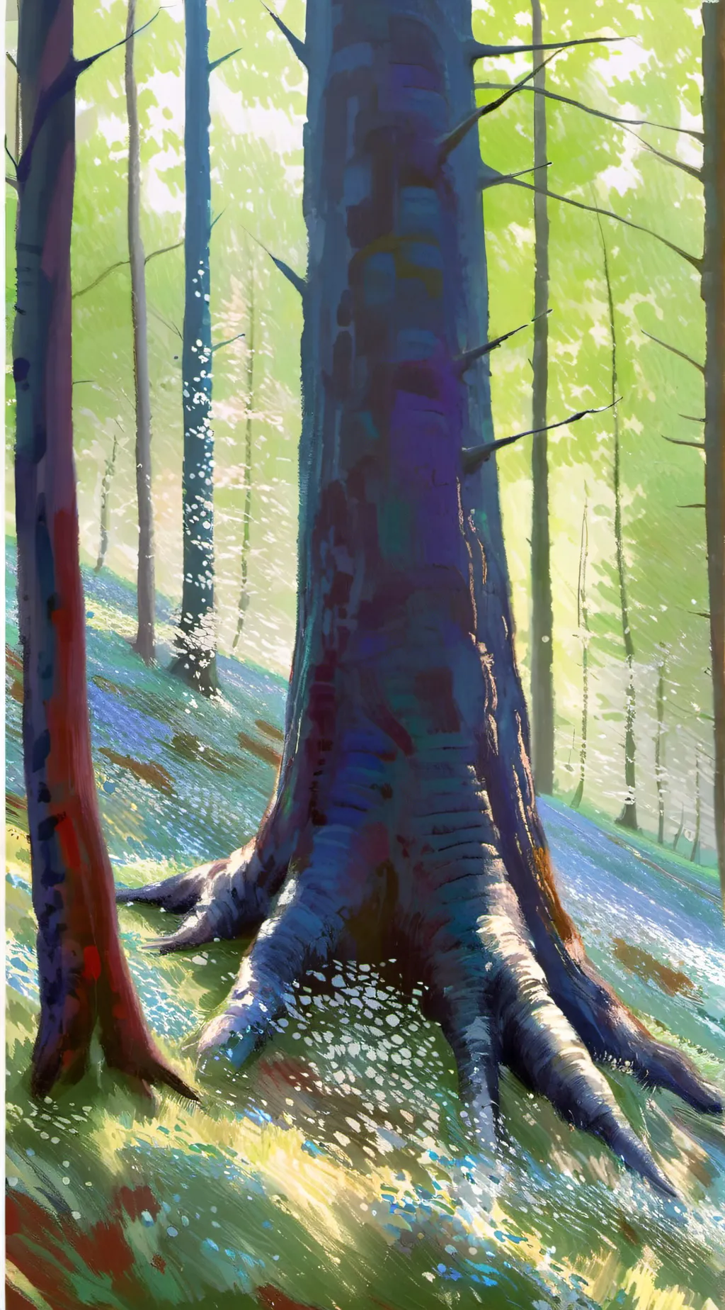 ai character: Kny Forest  background