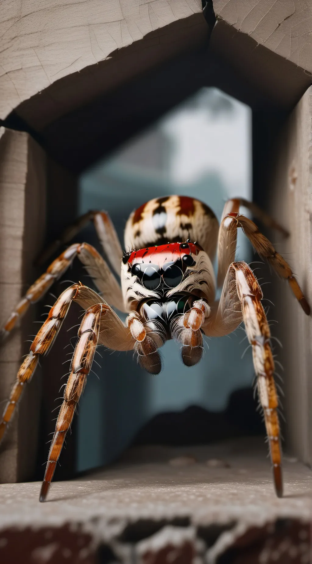 ai character: Spider background