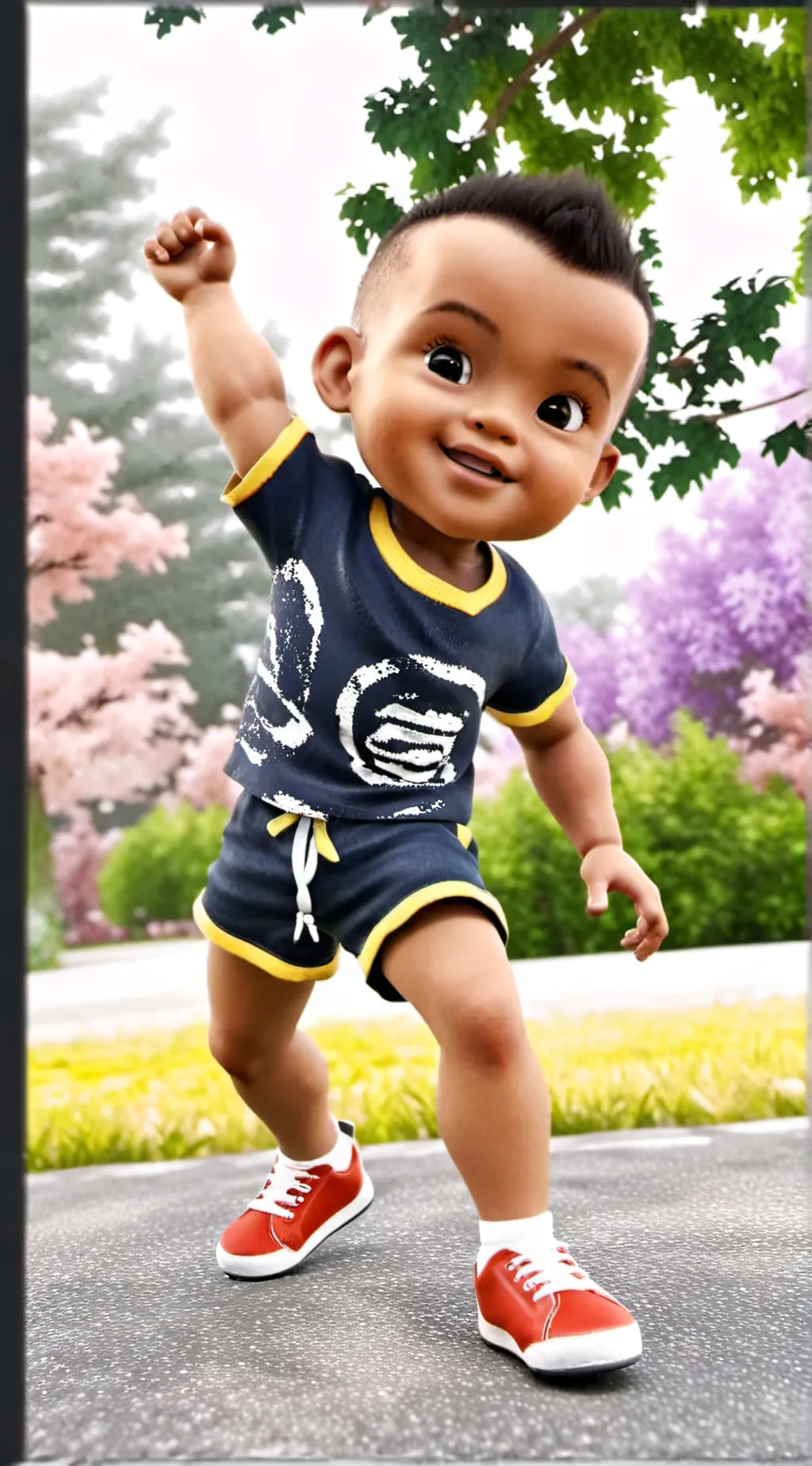 ai character: baby y/n background
