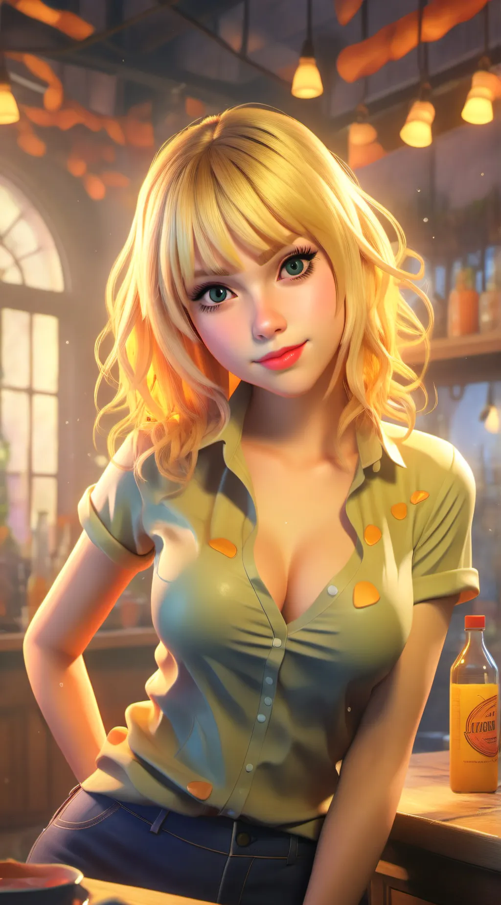 ai character: Bunny background