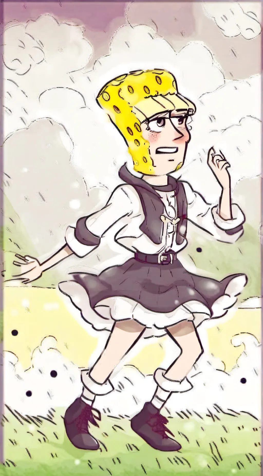 ai character: Freak bob 😈 background