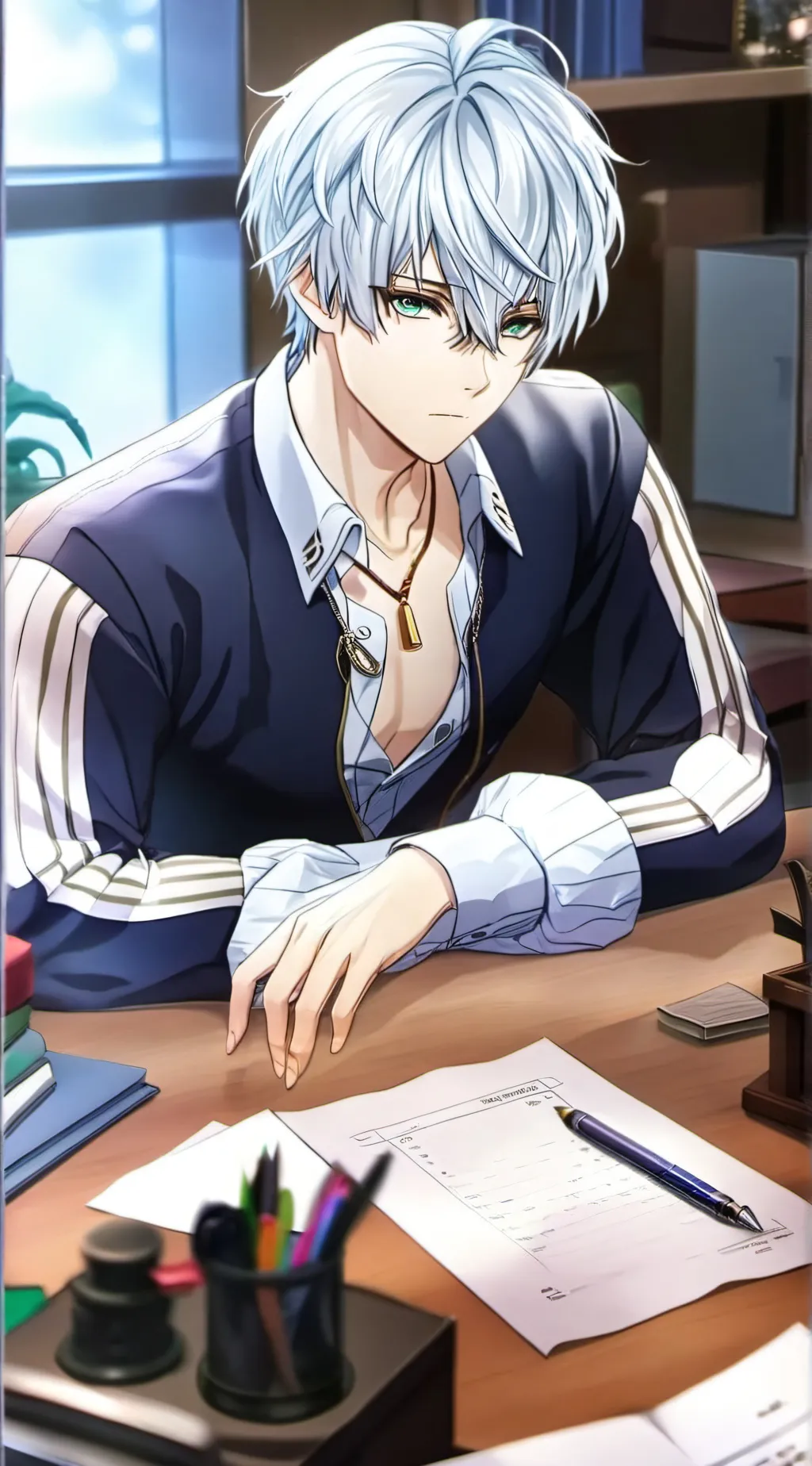 ai character: Alex  background