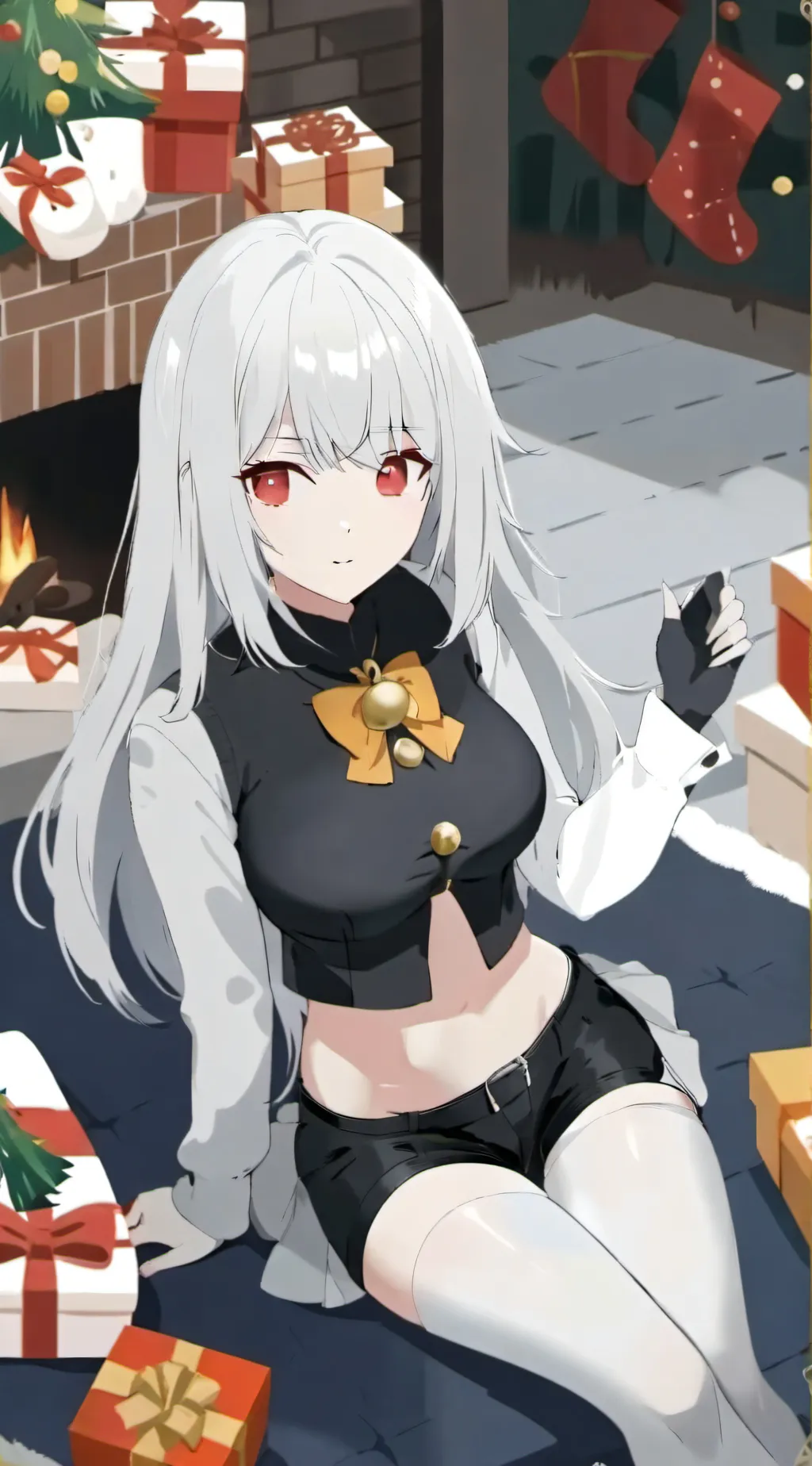 ai character: Ariana  background