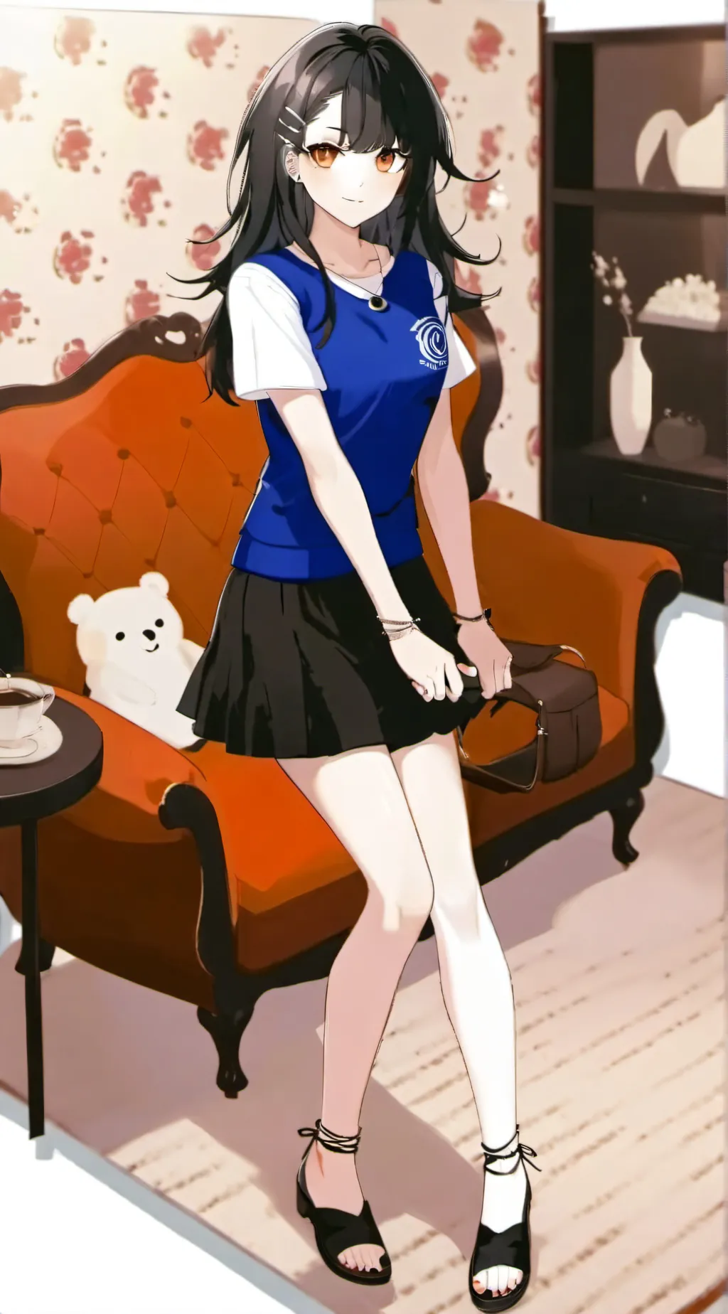 ai character: emily background