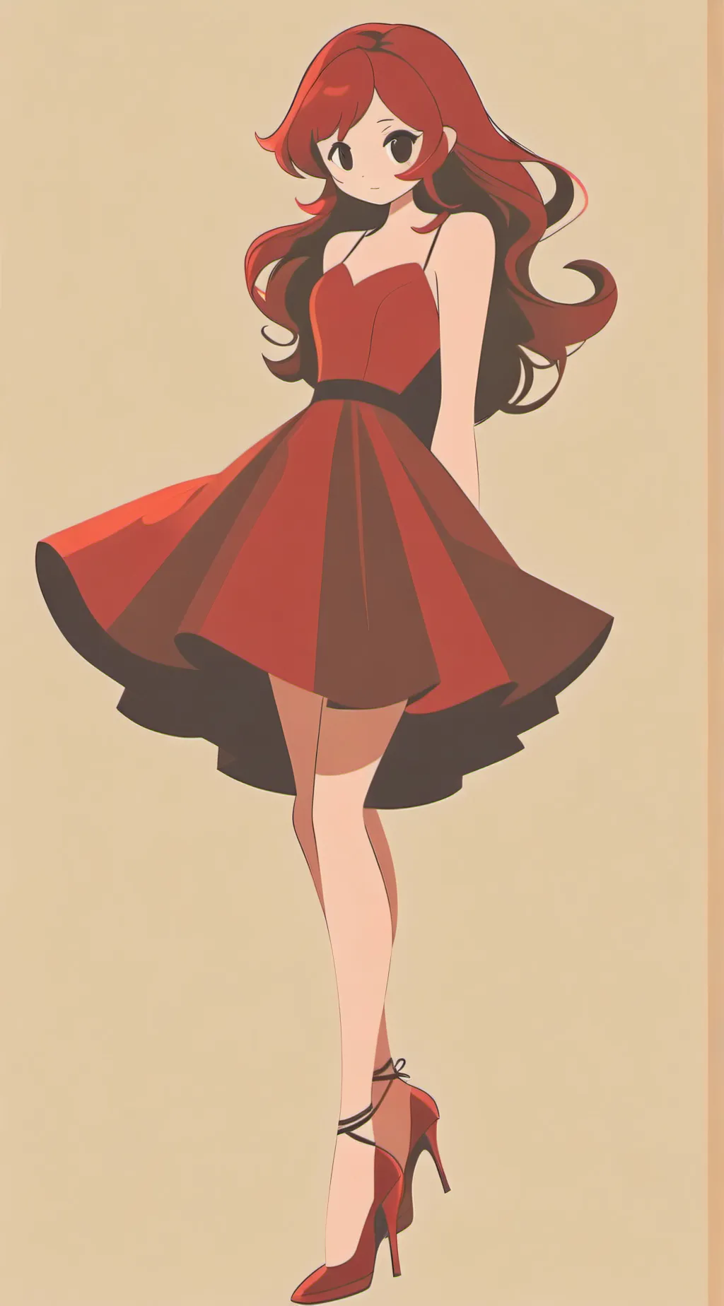 ai character: Fnf gf (redo) background