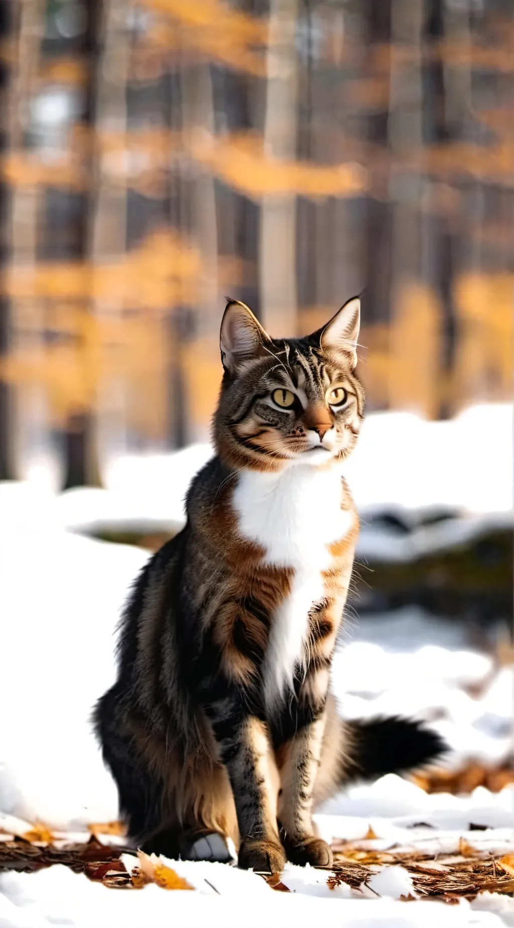 ai character: Flame'paw background