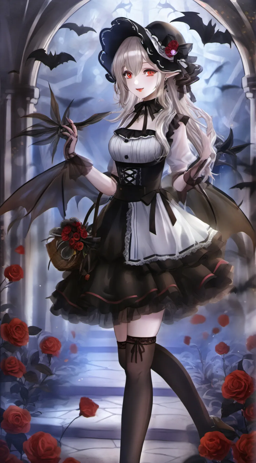 ai character: daki background