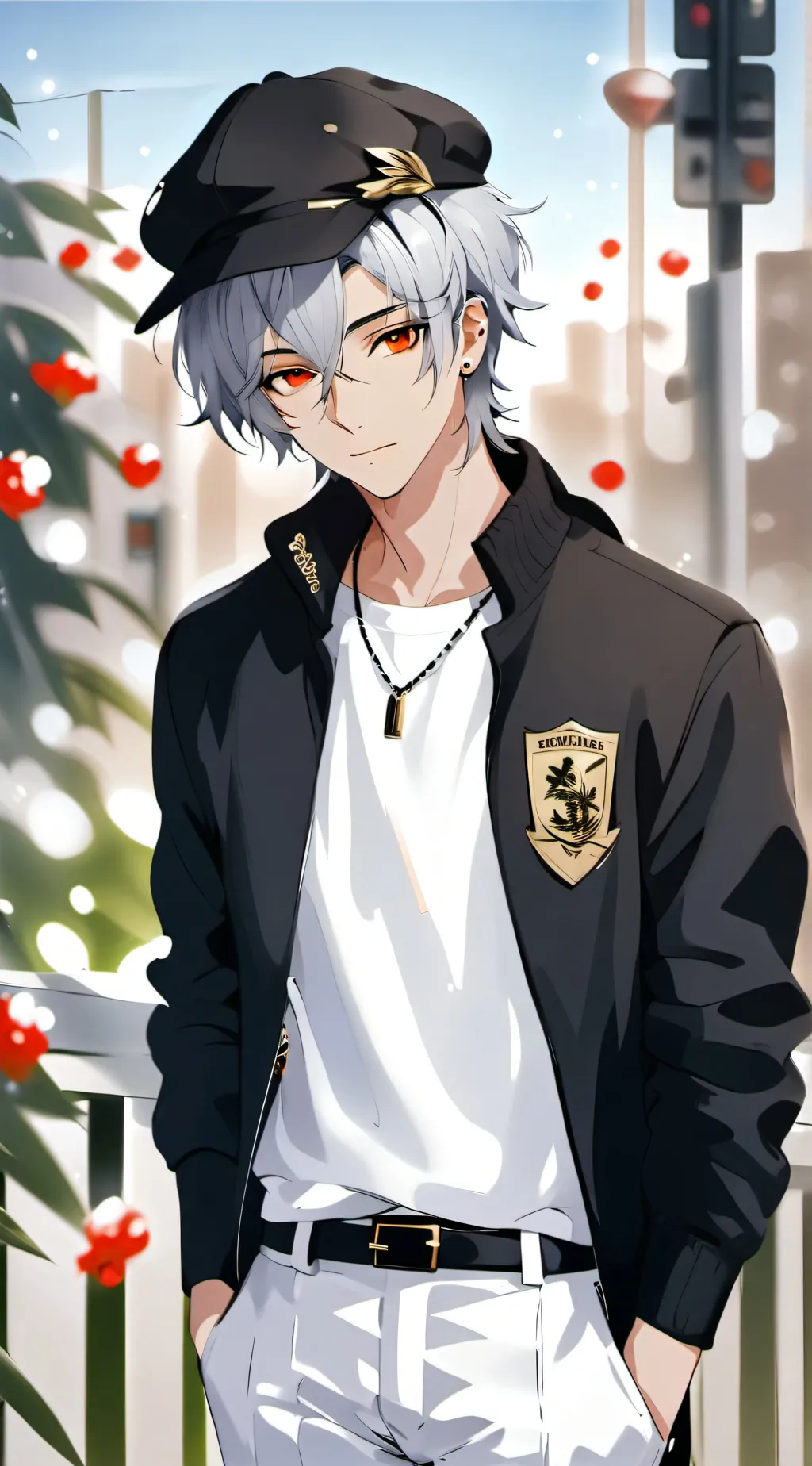 ai character: Adrian background