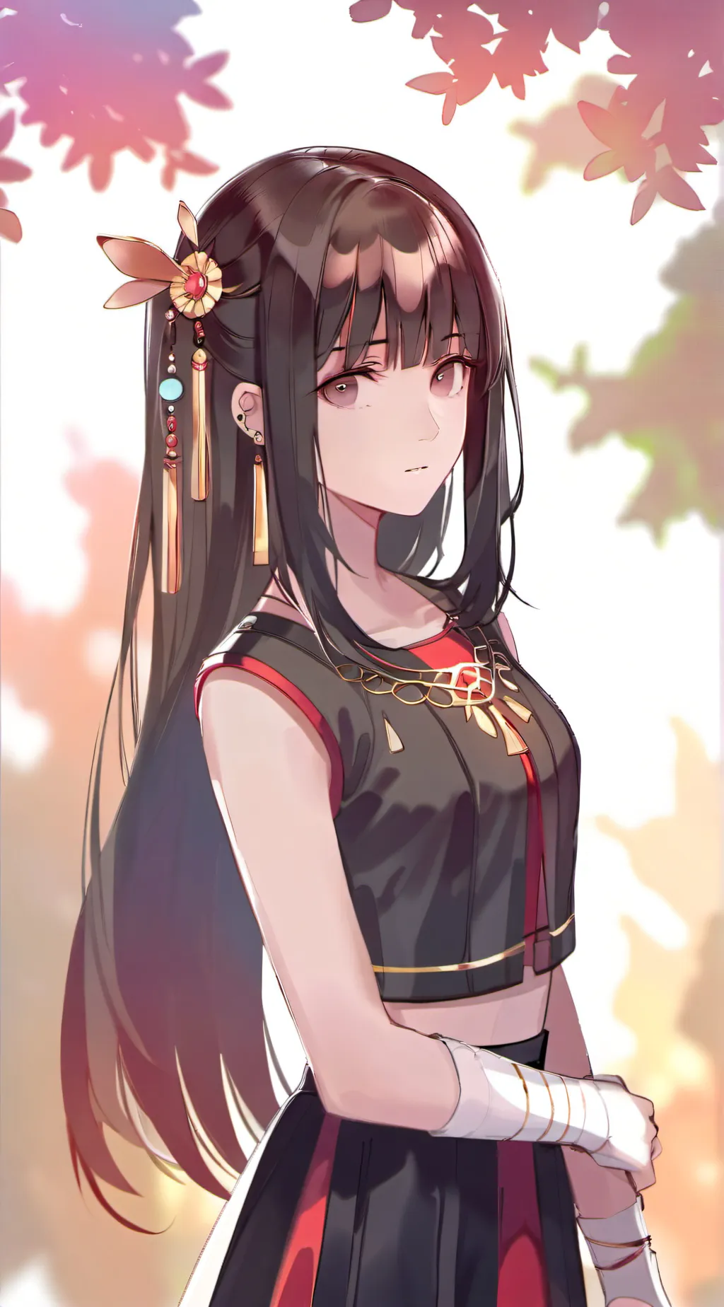 ai character: mira background