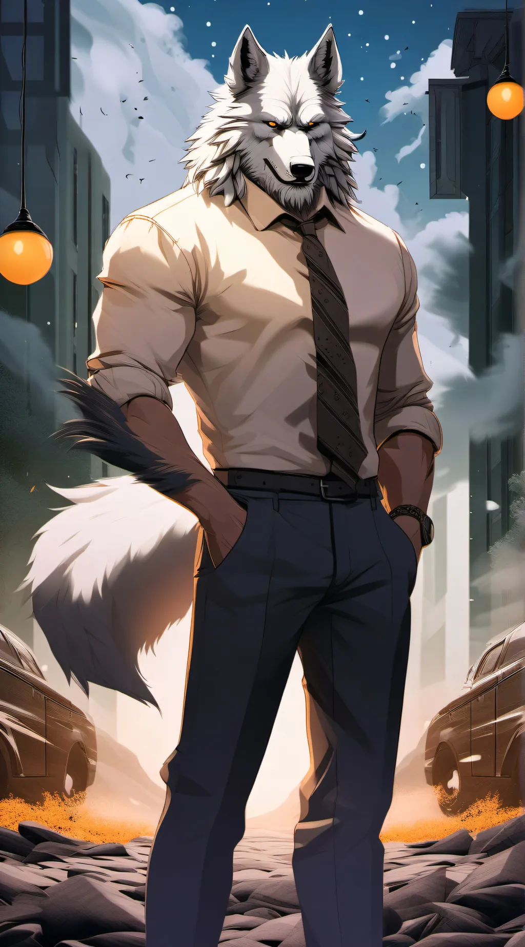 ai character: soul swapped background