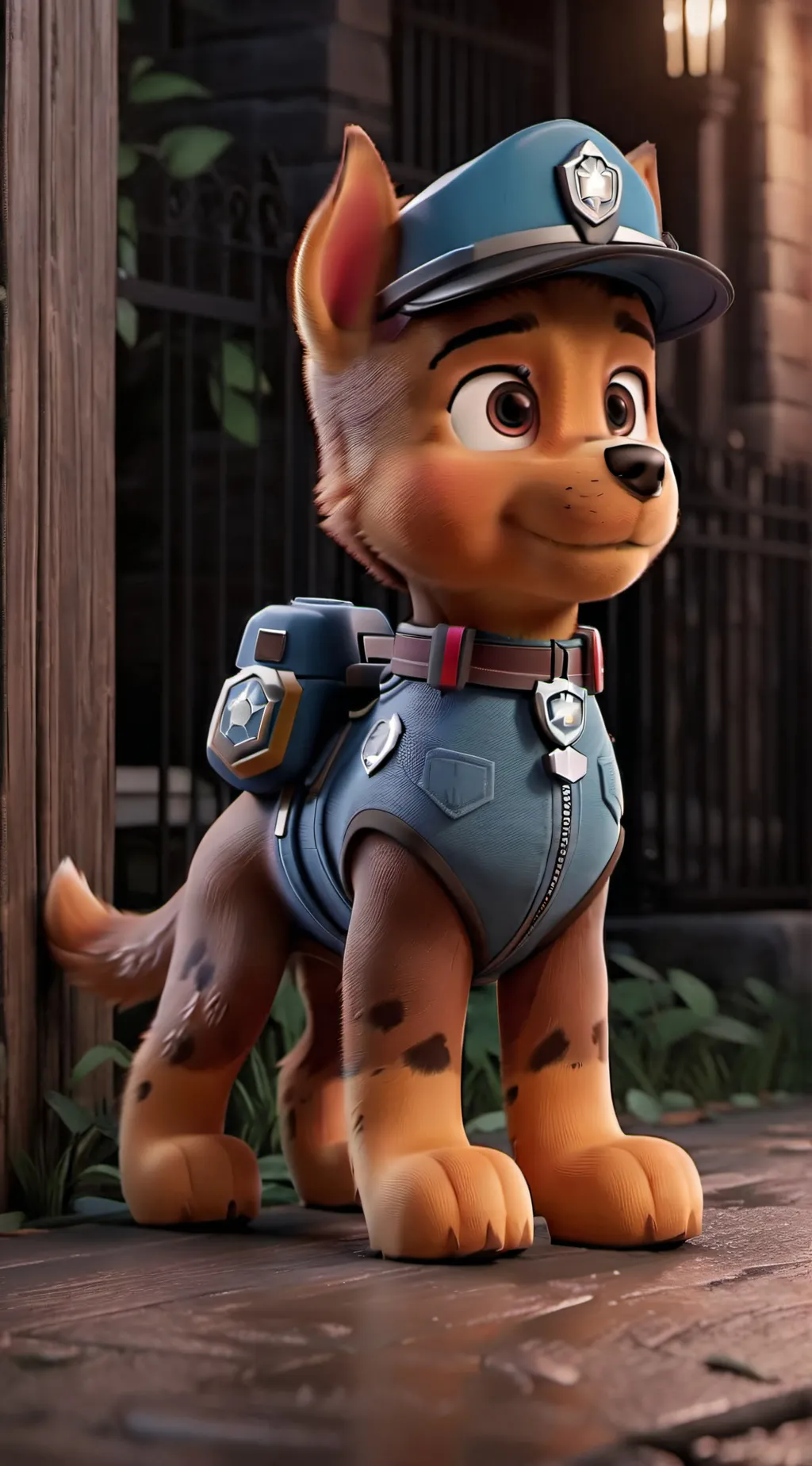 ai character: Paw patrol  background