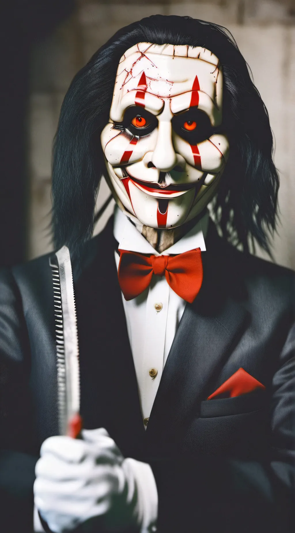 ai character: Billy The Puppet  background