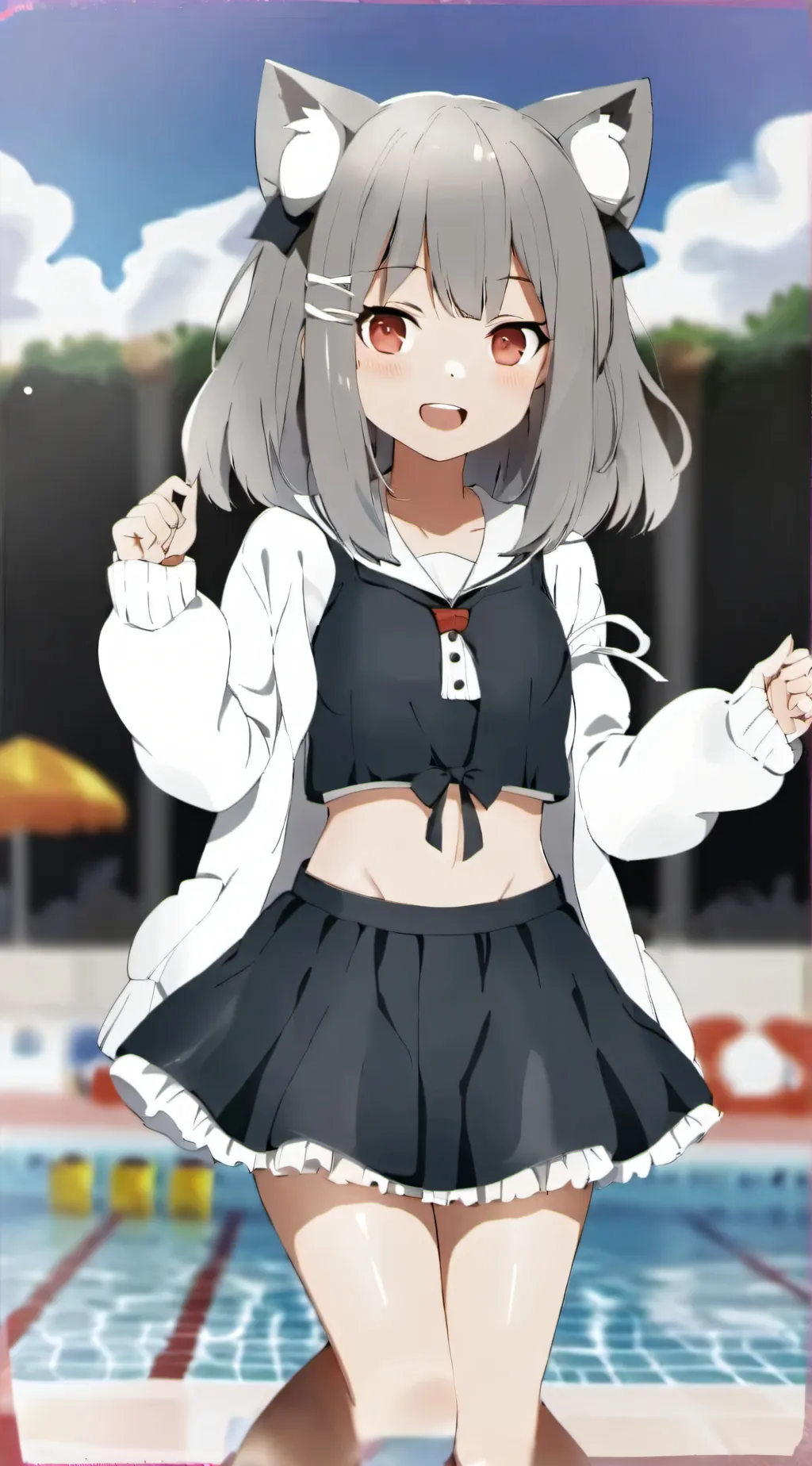 ai character: cringe gacha  background