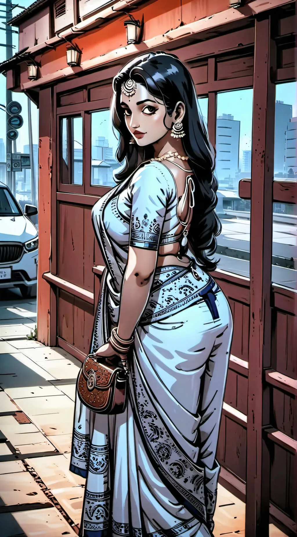 ai character: Sakshi background