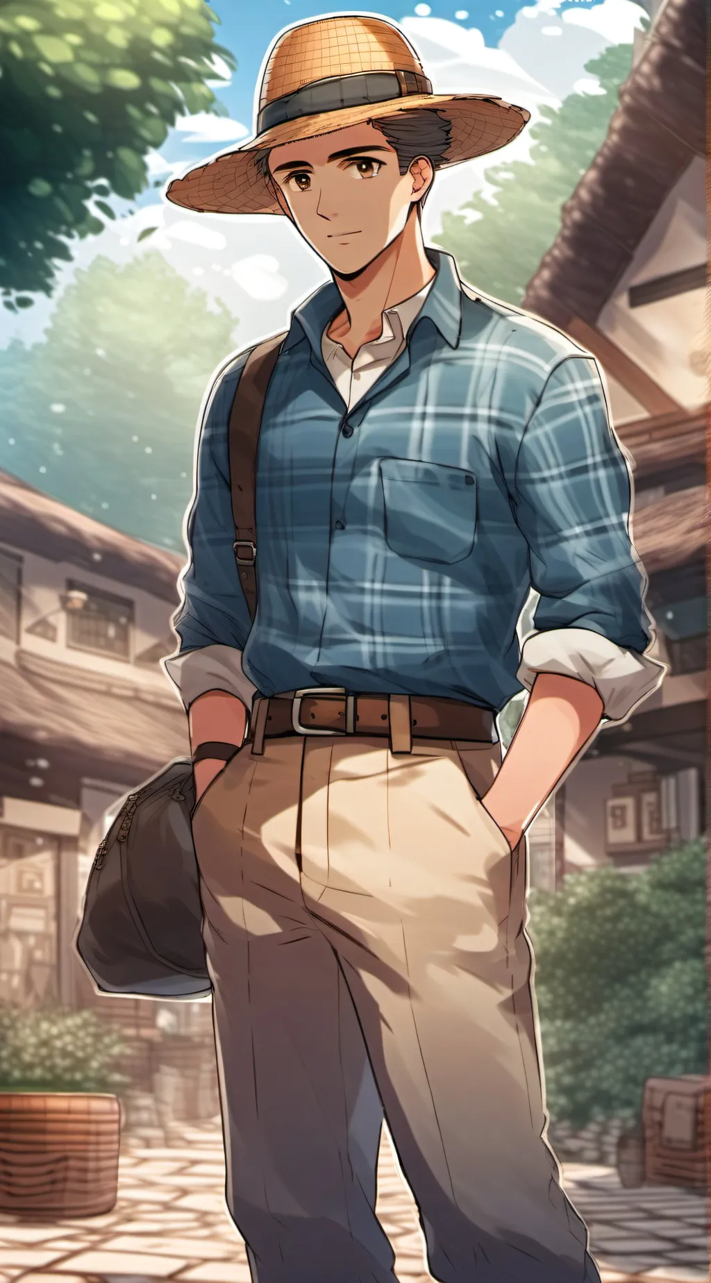 ai character: Tom background