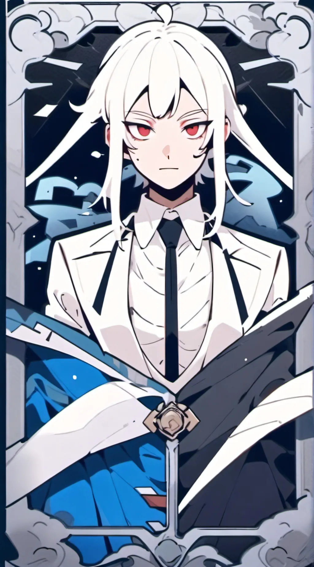 ai character: Helluva boss  background