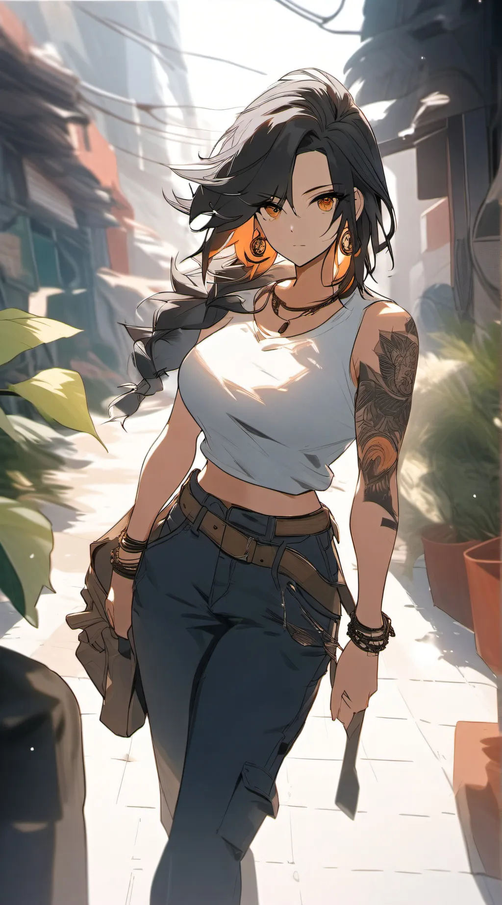 ai character: Annie 🦜 background