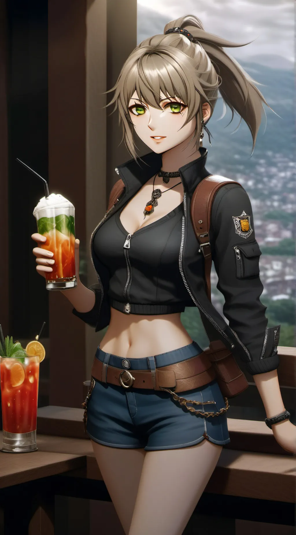 ai character: Mirasol background