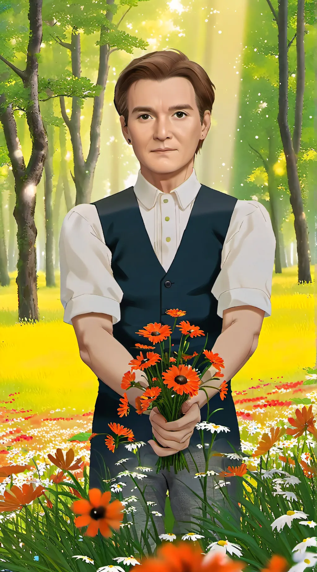 ai character: Ana Brnabitch background