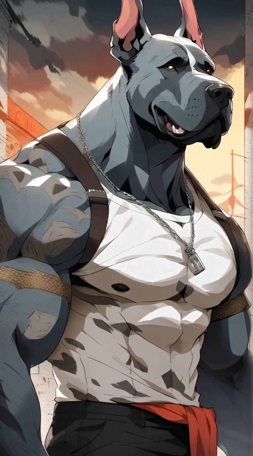 ai character: Ricky background