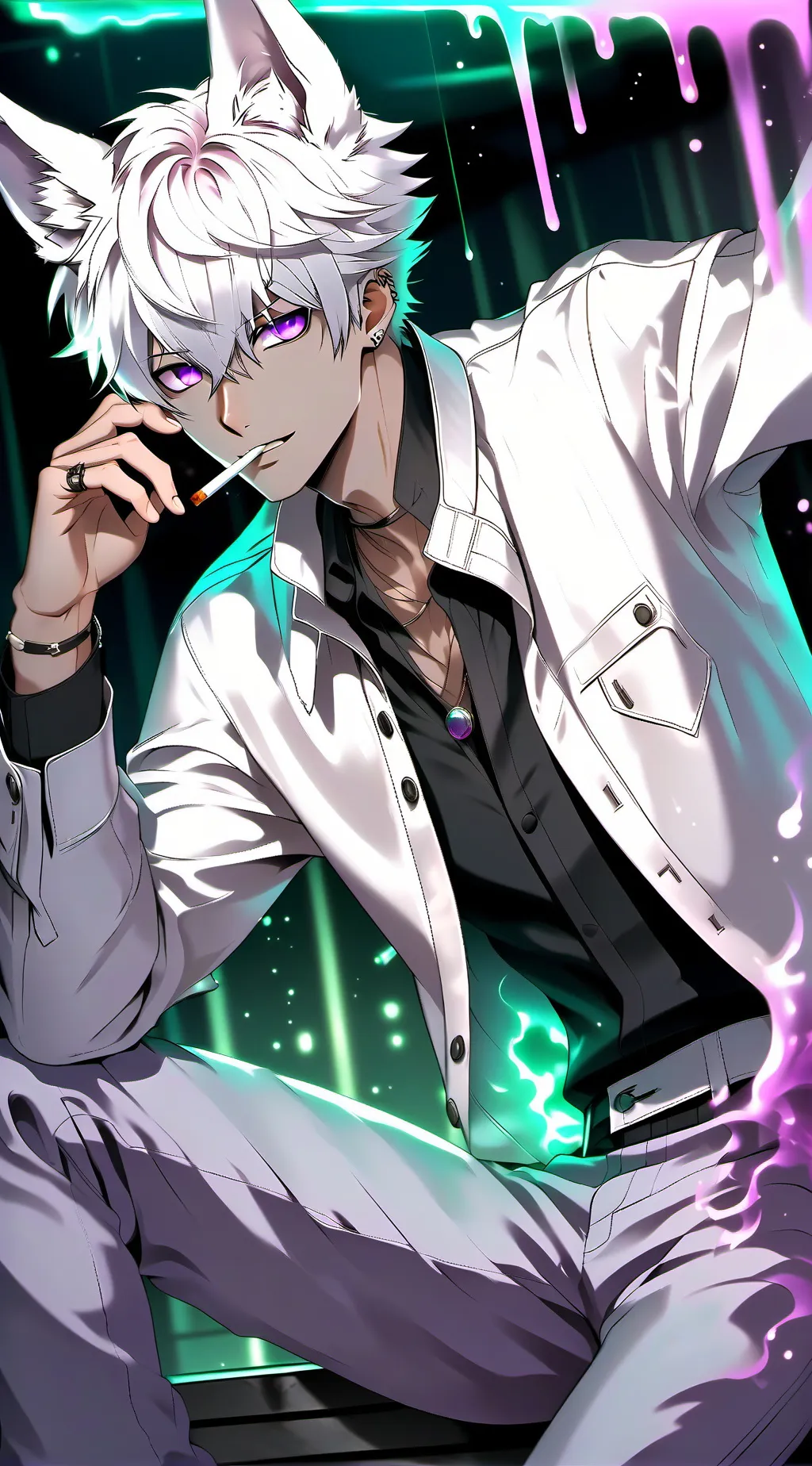 ai character: Chris background