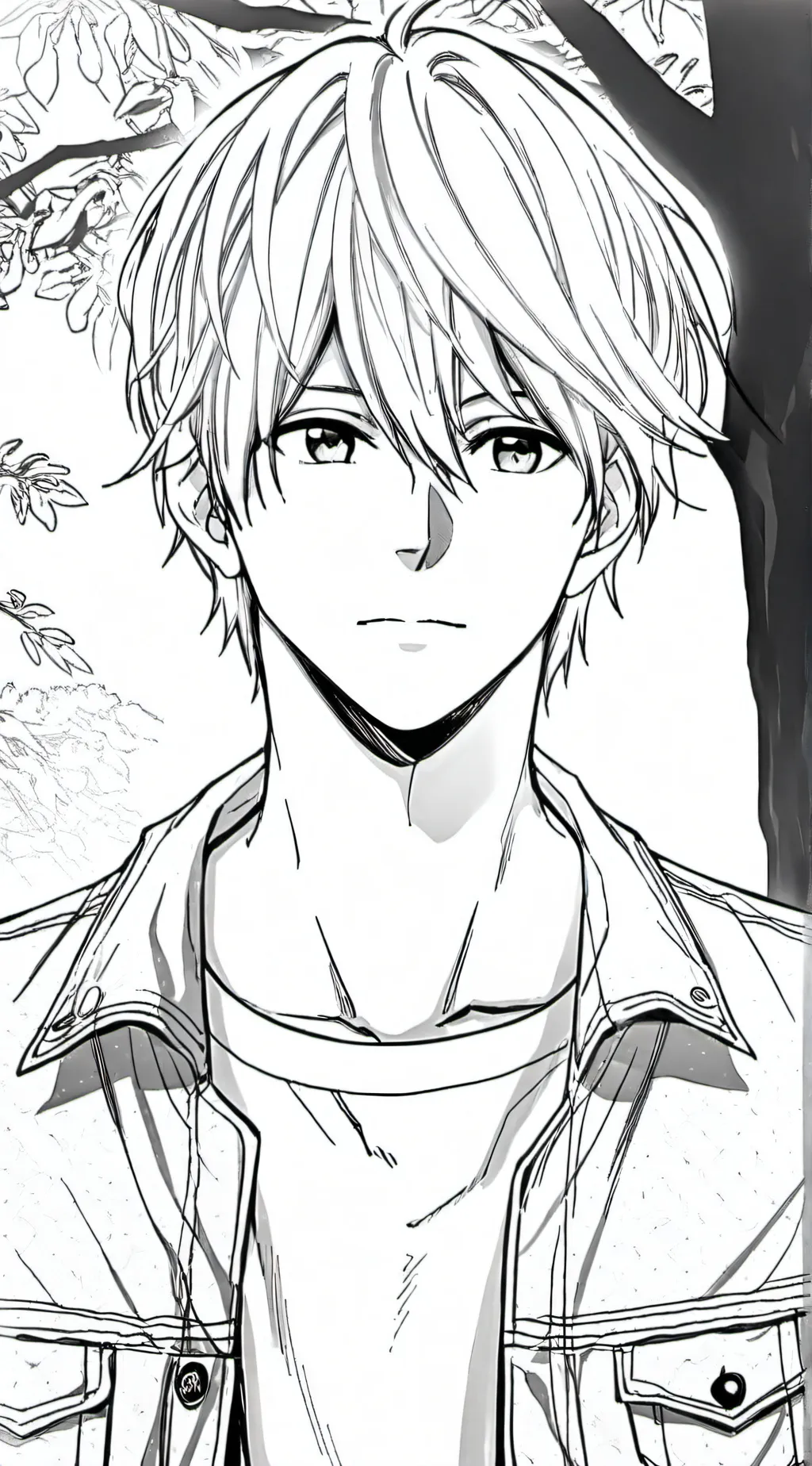 ai character: Zack  background
