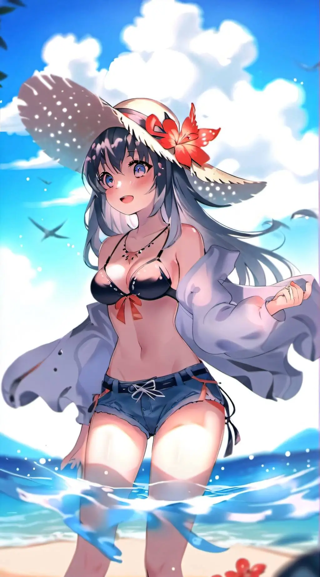 ai character: Miku  background