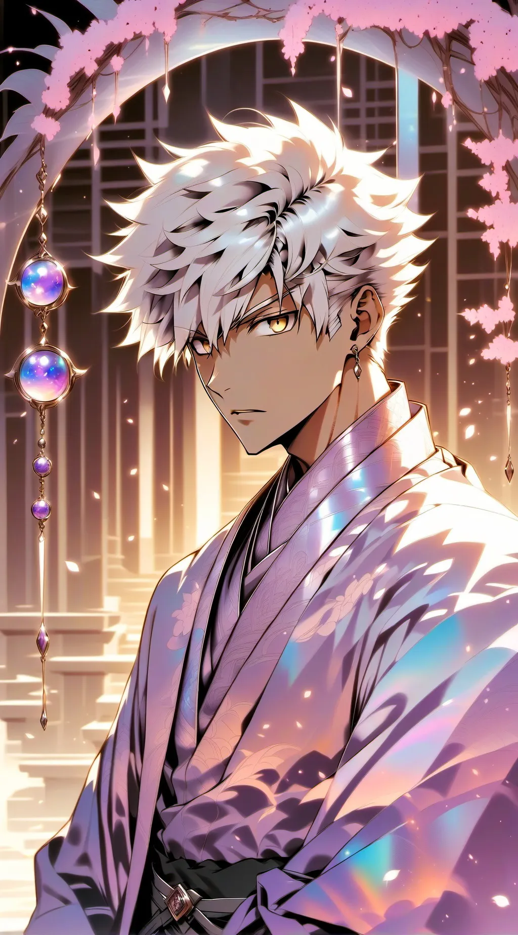 ai character: bakugo Katsuki  background