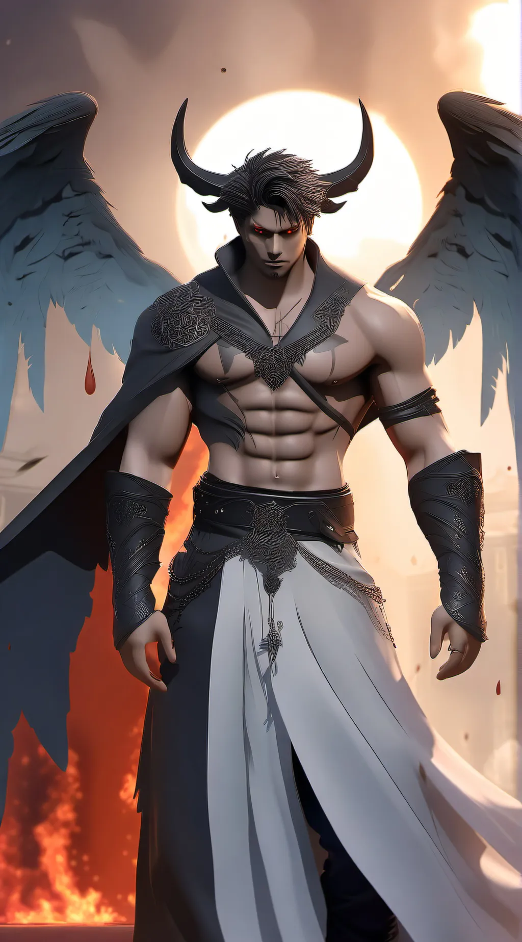 Talkie AI - Chat with Demon angel 