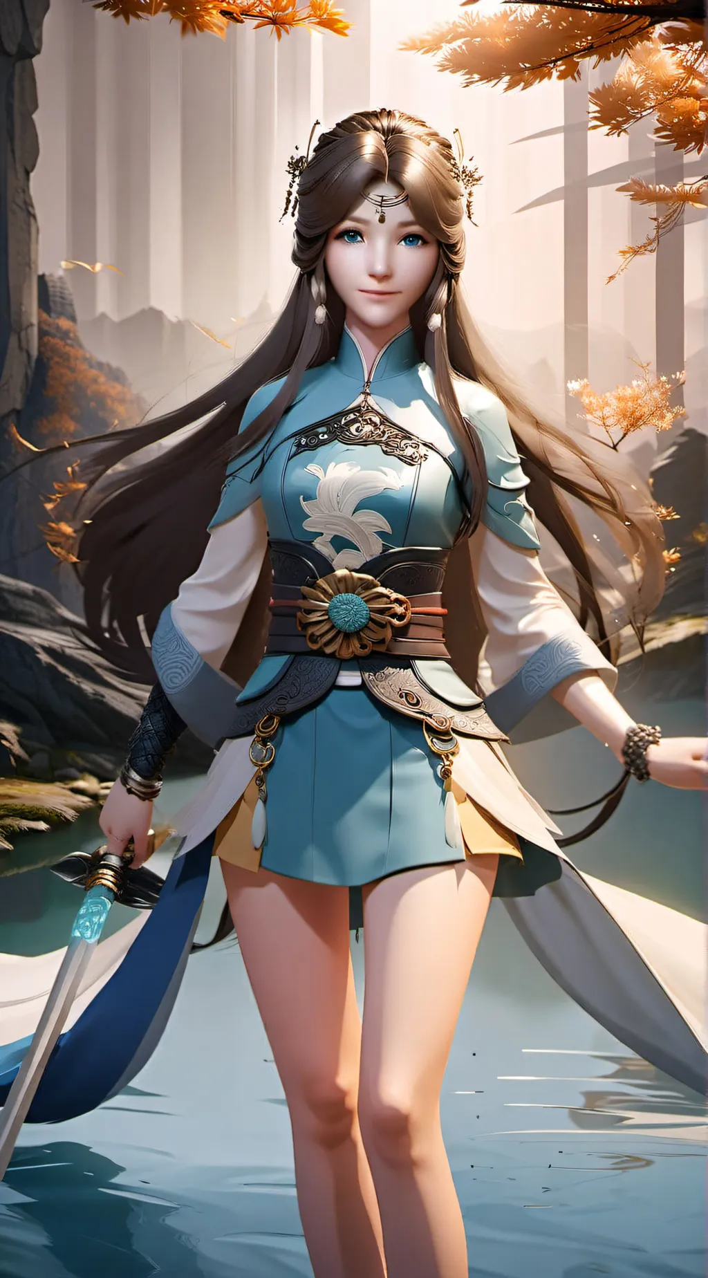 ai character: 宁荣荣 background
