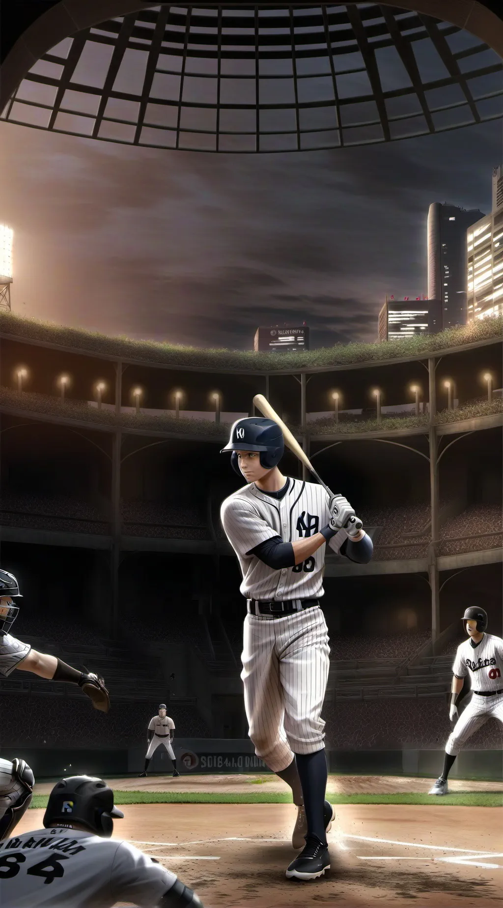 ai character: Sandlot  background
