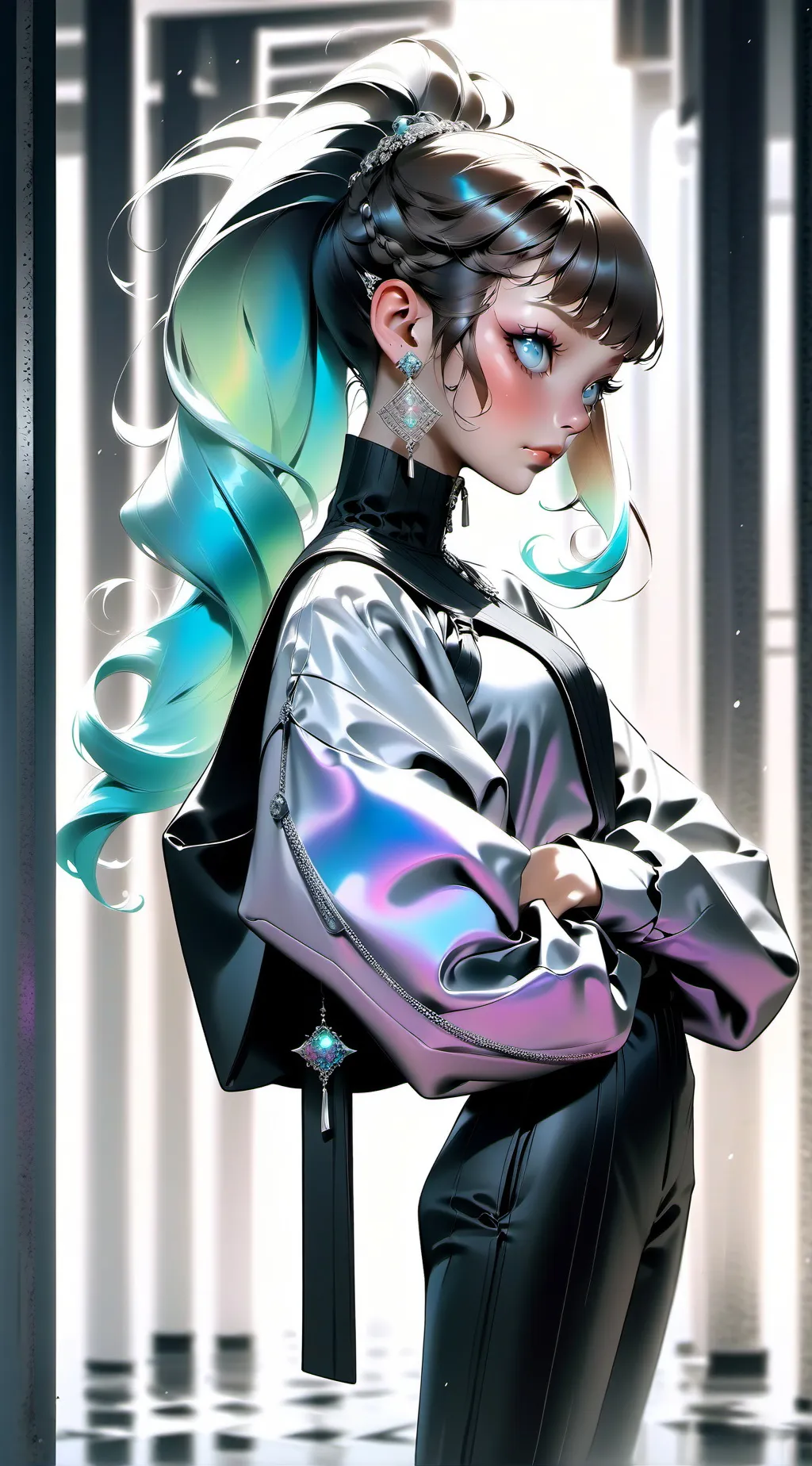 ai character: Kylie  background