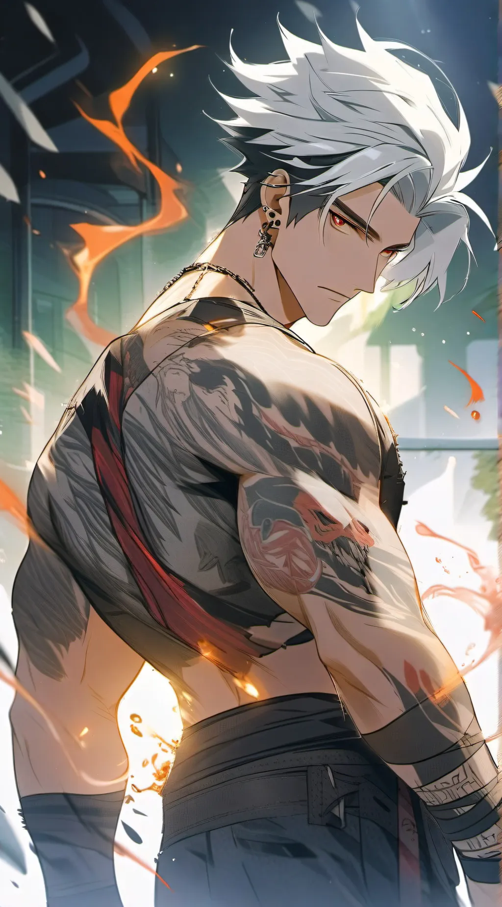 ai character: Orion background