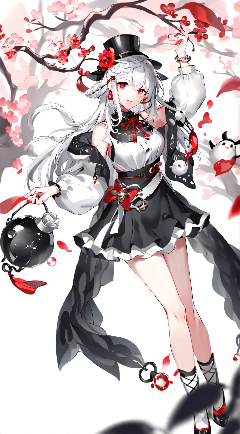 ai character: izzy background