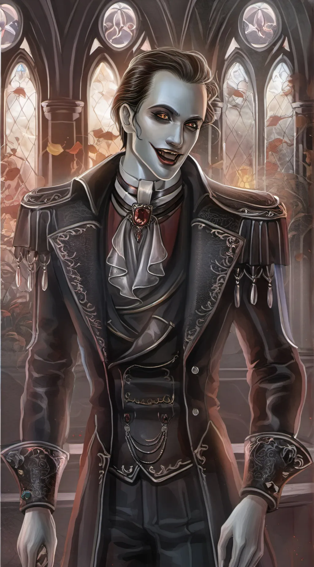 ai character: Michael  background