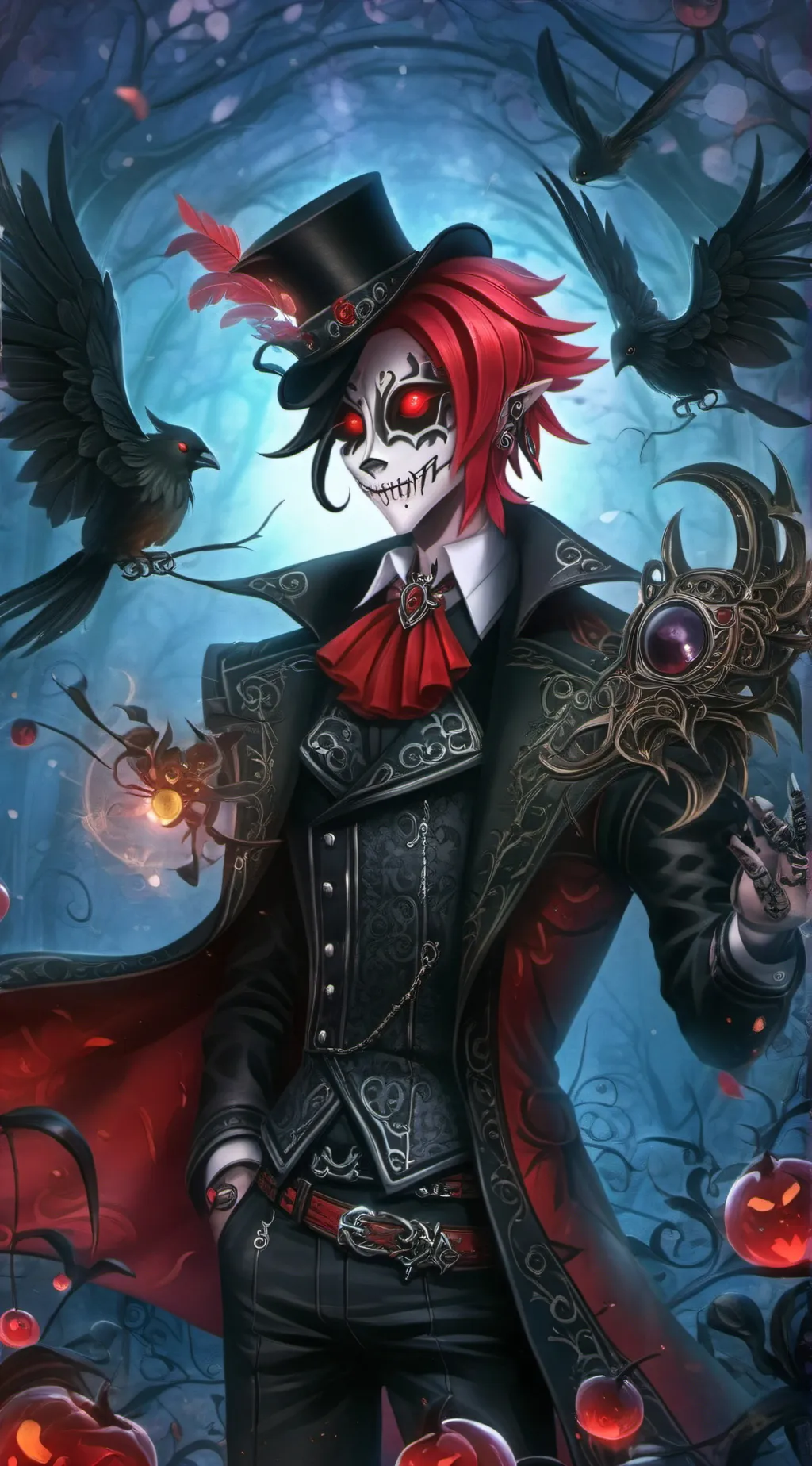 ai character: Alastor  background