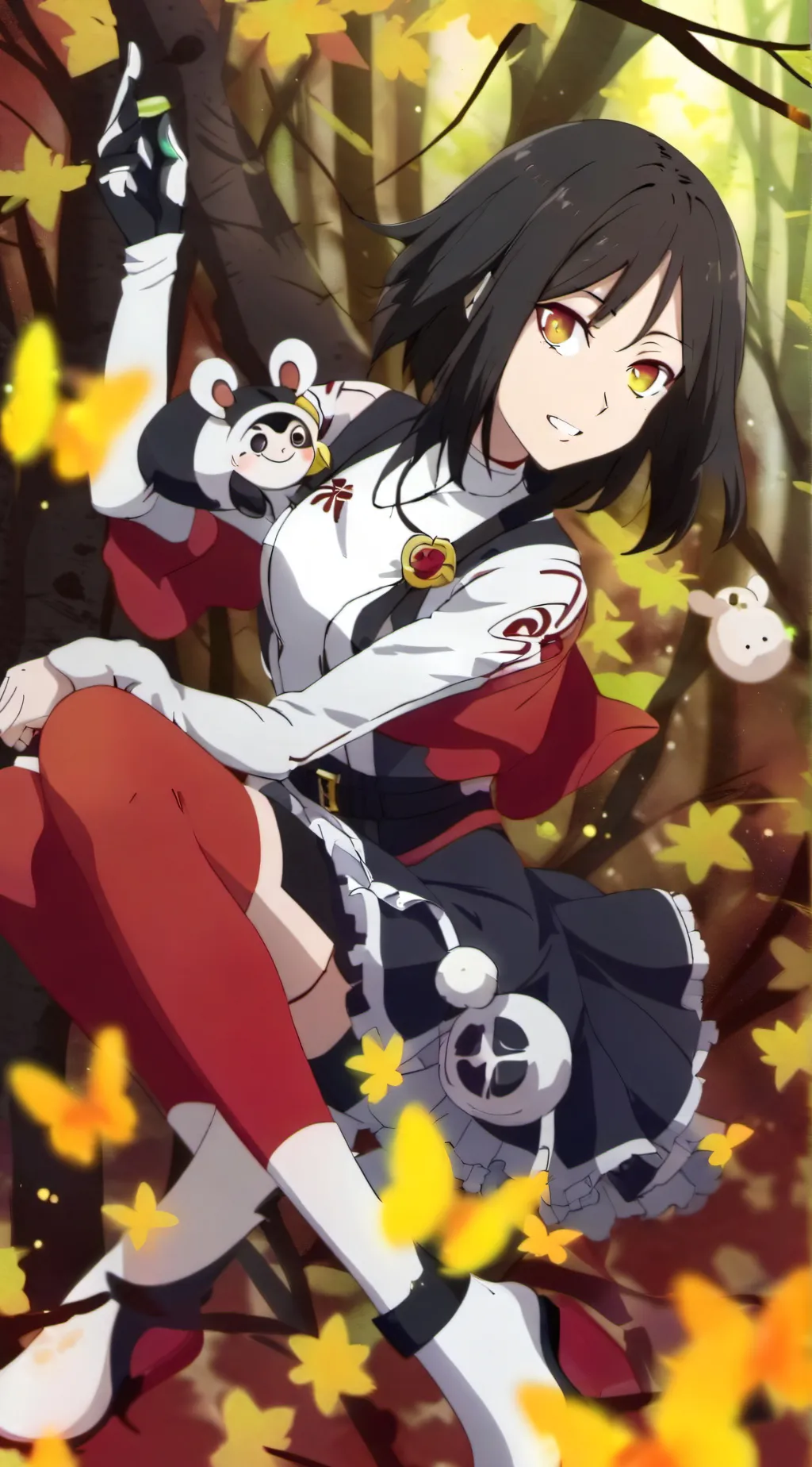 ai character: amaya background