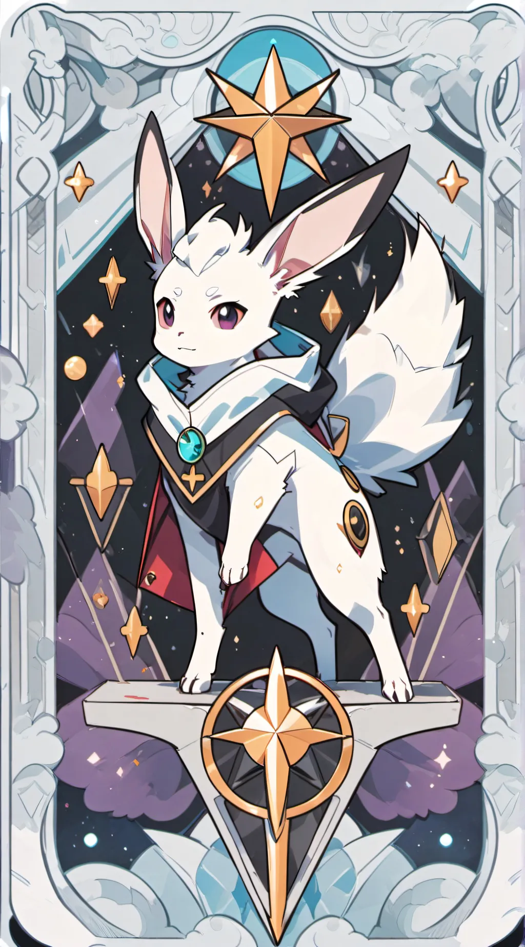 ai character: eeveelution squad  background