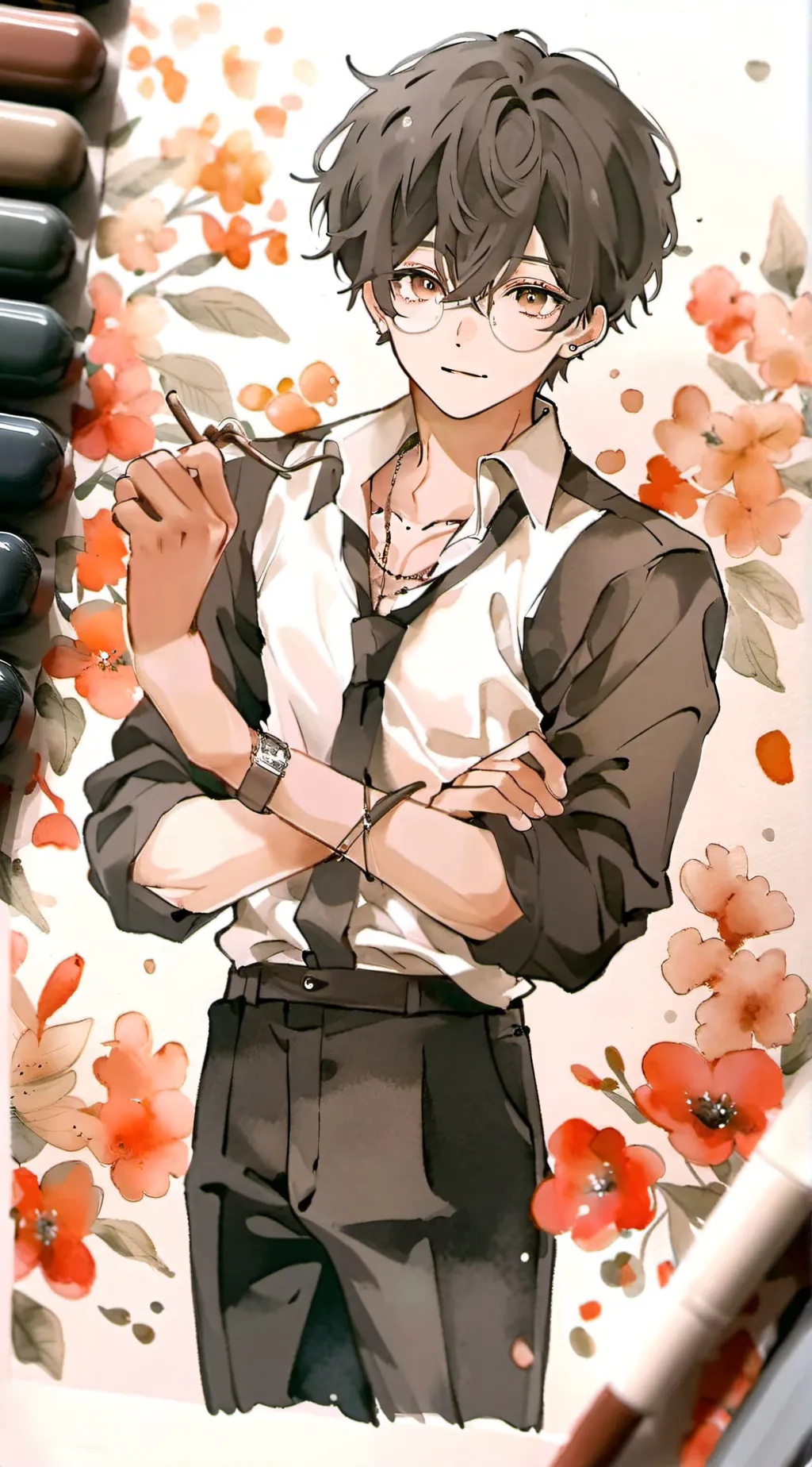 ai character: mael background